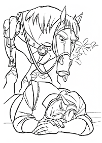 rapunzel (tangled) coloring pages - page 40