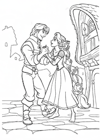 rapunzel (tangled) coloring pages - page 51
