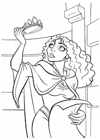 rapunzel (tangled) coloring pages - page 54