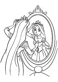 rapunzel (tangled) coloring pages - page 58