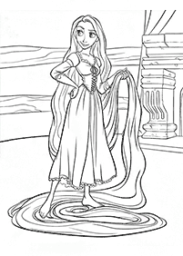 rapunzel (tangled) coloring pages - page 63