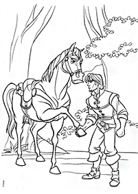 rapunzel (tangled) coloring pages - page 64