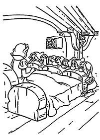 snow white coloring pages - page 11