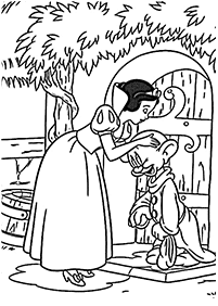 snow white coloring pages - Page 20