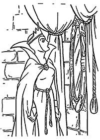 snow white coloring pages - page 4