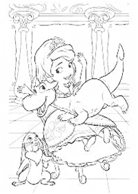 sofia the first coloring pages - page 30