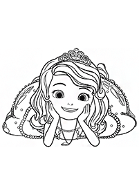 sofia the first coloring pages - page 33