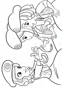 sofia the first coloring pages - page 40