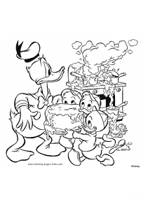 donald duck coloring pages - page 106