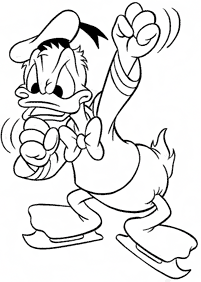 donald duck coloring pages - page 108