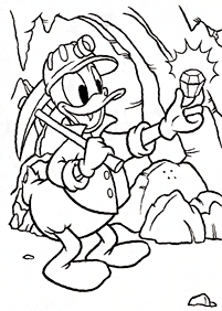 donald duck coloring pages - page 112