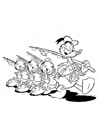 donald duck coloring pages - page 114