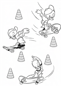 donald duck coloring pages - page 115