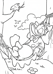 donald duck coloring pages - page 119