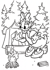 donald duck coloring pages - page 120