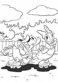 donald duck coloring pages - page 134