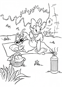 donald duck coloring pages - page 135