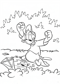 donald duck coloring pages - page 136