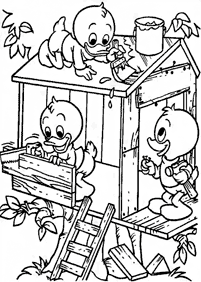 donald duck coloring pages - page 141