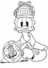 donald duck coloring pages - page 142
