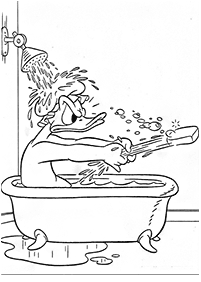 donald duck coloring pages - page 147