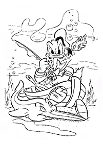 donald duck coloring pages - page 150