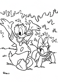 donald duck coloring pages - Page 22