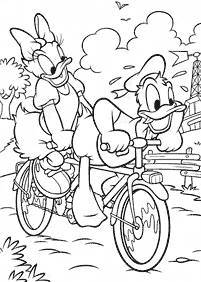donald duck coloring pages - Page 25