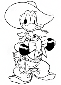 donald duck coloring pages - Page 27