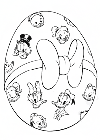 donald duck coloring pages - page 35