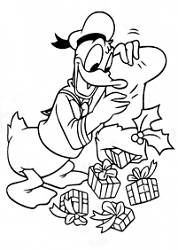 donald duck coloring pages - page 36