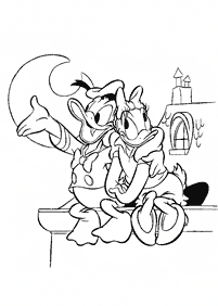 donald duck coloring pages - page 52
