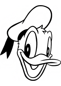 donald duck coloring pages - page 64