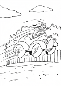 donald duck coloring pages - page 65