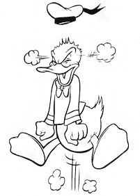 donald duck coloring pages - page 67