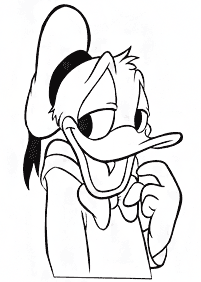 donald duck coloring pages - page 71