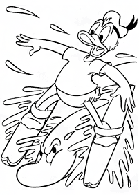donald duck coloring pages - page 76
