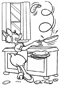 donald duck coloring pages - page 78