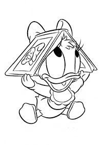 donald duck coloring pages - page 83