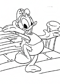 donald duck coloring pages - page 86