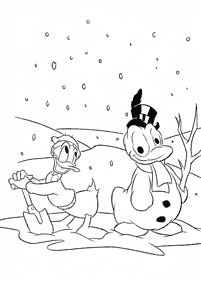 donald duck coloring pages - page 89
