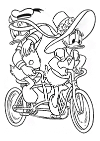 donald duck coloring pages - page 98
