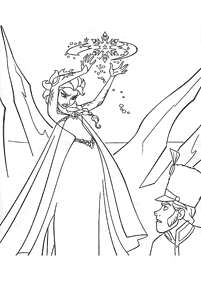 frozen coloring pages - page 100