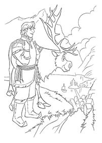 frozen coloring pages - Page 29