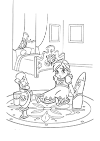 frozen coloring pages - page 31