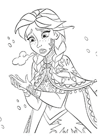 frozen coloring pages - page 32