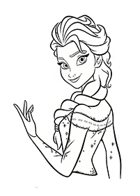 frozen coloring pages - page 37