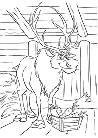 frozen coloring pages - page 38