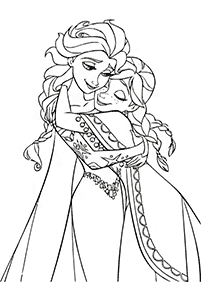 frozen coloring pages - page 4