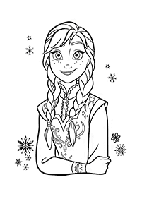 frozen coloring pages - page 41